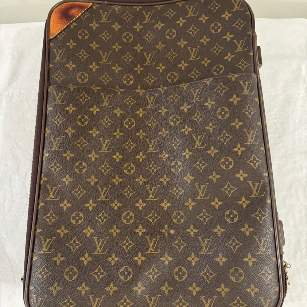 Louis Vuitton Monogram Vintage Rolling Suitcase Pegase Luggage Travel Bag - Picture 3 of 8